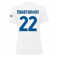 Camisa de time de futebol Inter Milan Henrikh Mkhitaryan #22 Replicas 2º Equipamento Feminina 2023-24 Manga Curta